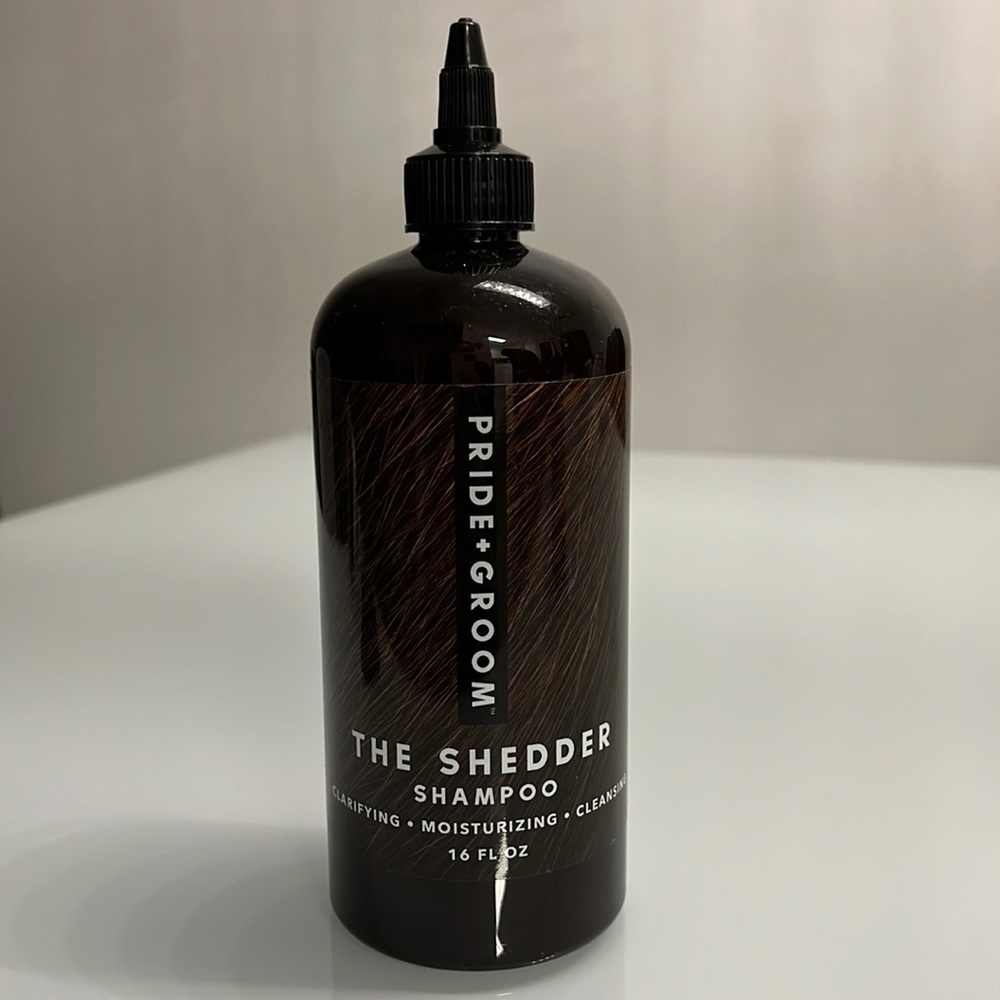 PRIDE AND GROOM Dog Shampoo The Shedder 16 oz